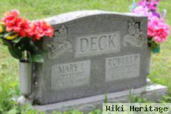 Mary Ida Sanger Deck