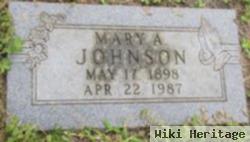 Mary A Johnson