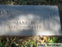 Jane D Mordy