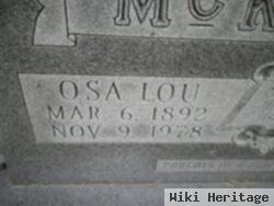 Osa Lou "occie" Sudduth Mckinley