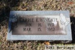 Carrie K. Wingate