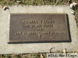 Russell T Lowe