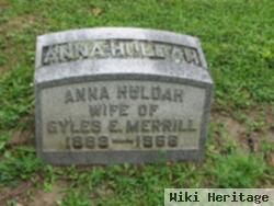 Anna Hulda Edwards Merrill