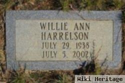 Willie Ann Harrelson