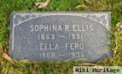 Sophina R. Vanderpool Ellis