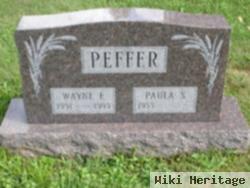 Wayne E Peffer