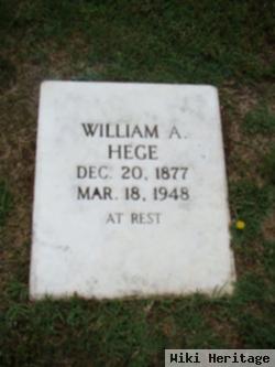 William Augustus Hege