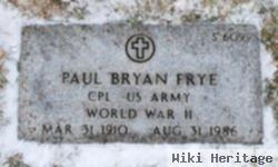 Paul Bryan Frye