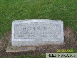 John H Horning