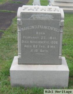 Mahlon D Frankenfield