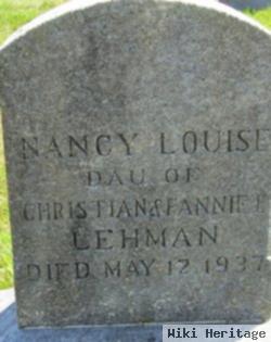 Nancy Louise Lehman