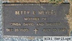 Betty E. Nagel Meyers