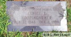 Janice E Guisbert Hoopingarner