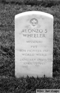 Alonzo S Wheeler