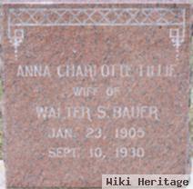 Anna Charlotte Lillie Kowierschke Bauer
