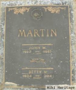 Dr John W. Martin, Jr