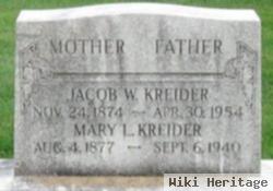 Jacob W Kreider