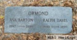 Ralph Davis Ormond