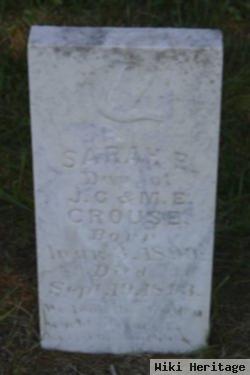 Sarah E Crouse