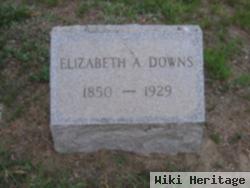 Elizabeth A Downs