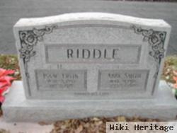 Isaac Ervin Riddle