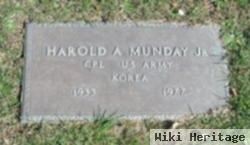 Harold A Munday, Jr