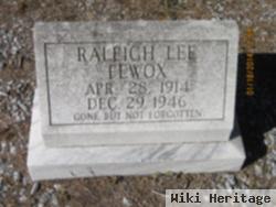 Raleigh Lee Fewox