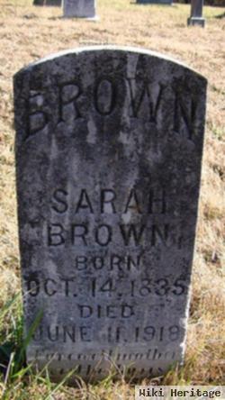 Sarah "sally" Stigall Brown