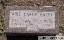 Wirt Larue Carey