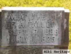 Ada Jane Mcbrayer Taylor