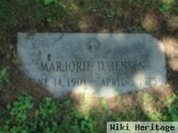 Marjorie D Dymock Jensen