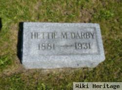 Hettie Mae Darner Darby