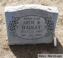 Artie Bea Hadley