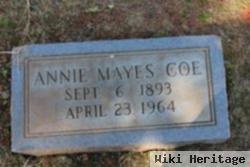 Annie Rebecca Mayes Coe