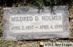 Mildred D. Holmes