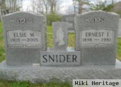 Ernest Irvin Snider