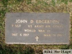 John D Edgerton