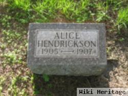 Alice Hendrickson