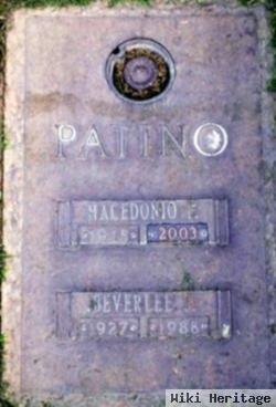 Macedonio F Patino