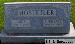 F. Willard Hostetler