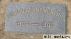 Mildred K. Mcmurtrie