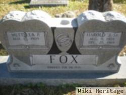 Harold J. Fox, Sr