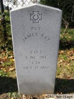 Pvt James Ray