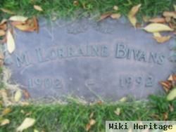 M. Lorraine Bivans