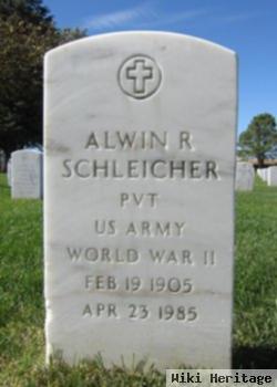 Alwin R Schleicher