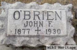John F O'brien