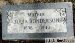 Julia Bonderson