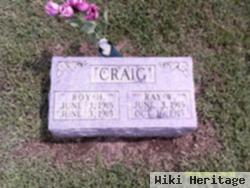 Roy H Craig