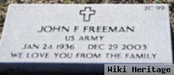 John F Freeman