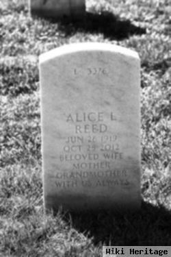 Alice L Griffeth Reed